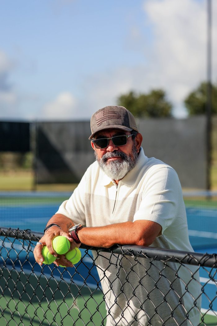 Coach Alex, director of the junior programs