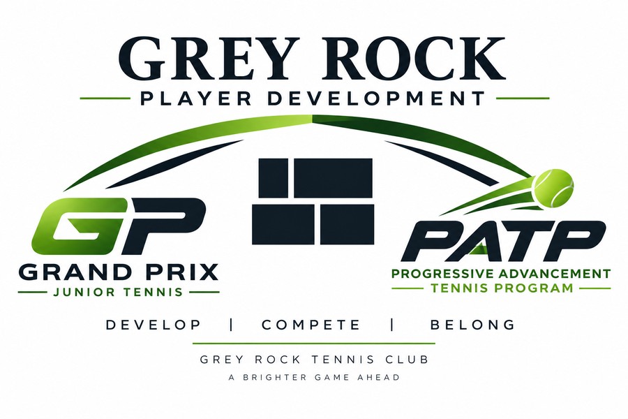Grey Rock Player Development logo (Grand Prix and PATP)