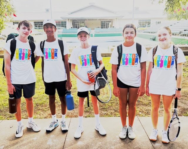 Grey Rock Junior Team Tennis players